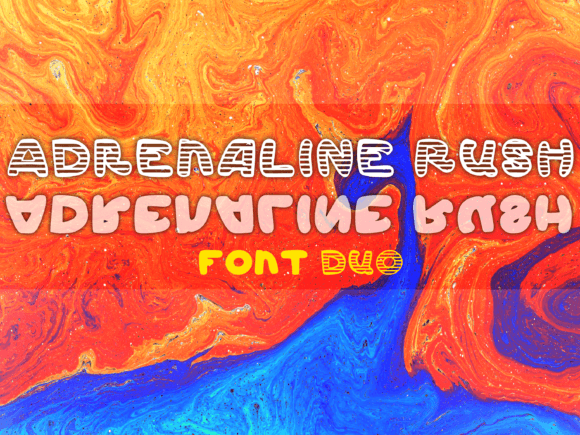 Adrenaline Rush Typeface: Bold Display Fonts for High-Impact Campaigns