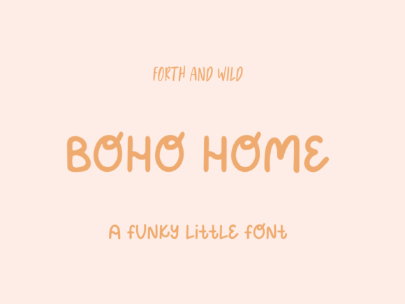 Boho Home Typeface Review for Social Media Campaigns