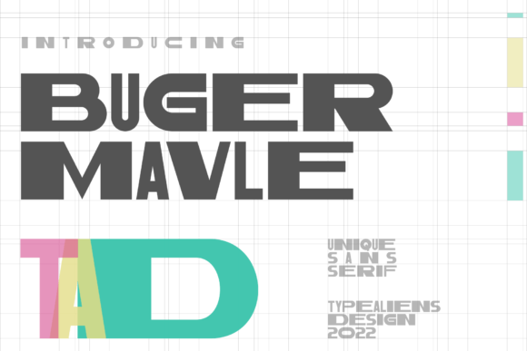 Bugermavle: The Modern Display Typeface for High-Impact Campaigns