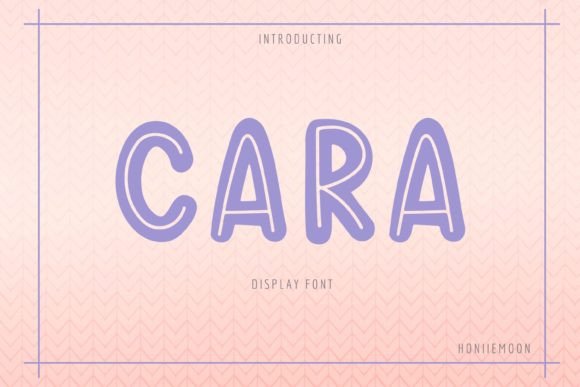 Cara: The Bold Display Font for Creative Makers