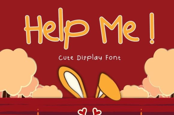 Help Me Typeface: A Friendly Display Font for Modern Branding