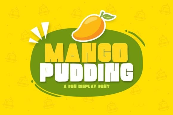 Mango Pudding Display Font for Playful Campaign Design