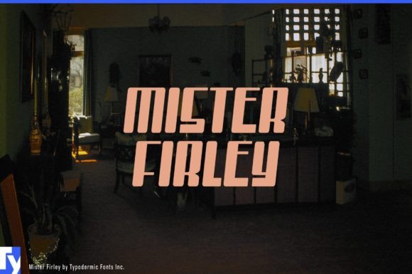 Mister Firley: The Industrial Display Font for Standout Branding