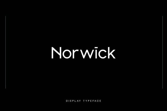 Norwick Typeface Review: A Modern Display Font for Editorial Design