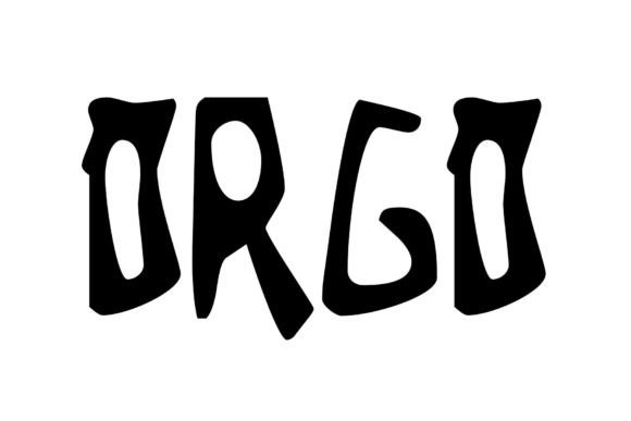 Orgo Display Font: A Quirky Typeface for Handmade Product Branding