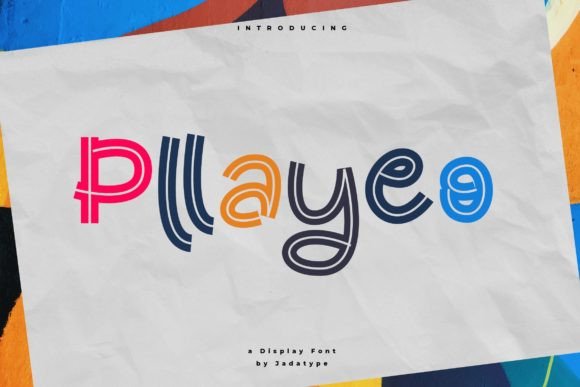 Pllayeo Display Font: Whimsical Typography for Modern Web Design