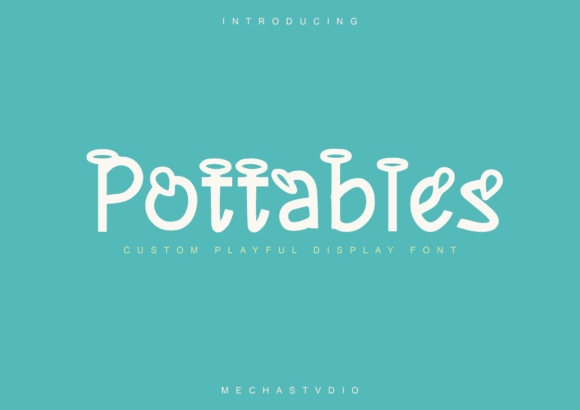 Pottabies: The Unique Display Font for Handmade Branding
