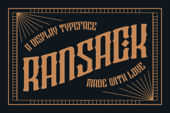Ransack Typeface Review: Intricate Blackletter for Bold Brand Identity