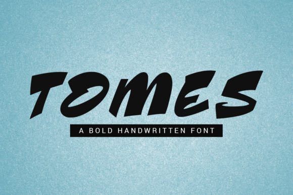 Tomes: A Bold, Whimsical Display Font for Fun Campaigns