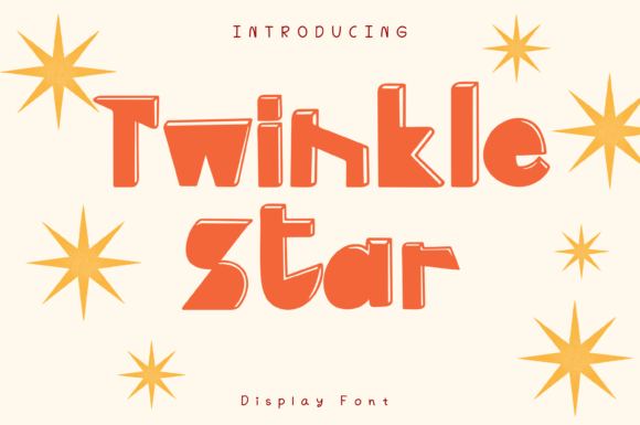 Twinkle Star: The Ultimate Whimsical Display Font Review