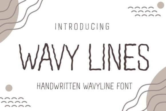 Wavy Lines Typeface Review for Boutique Branding